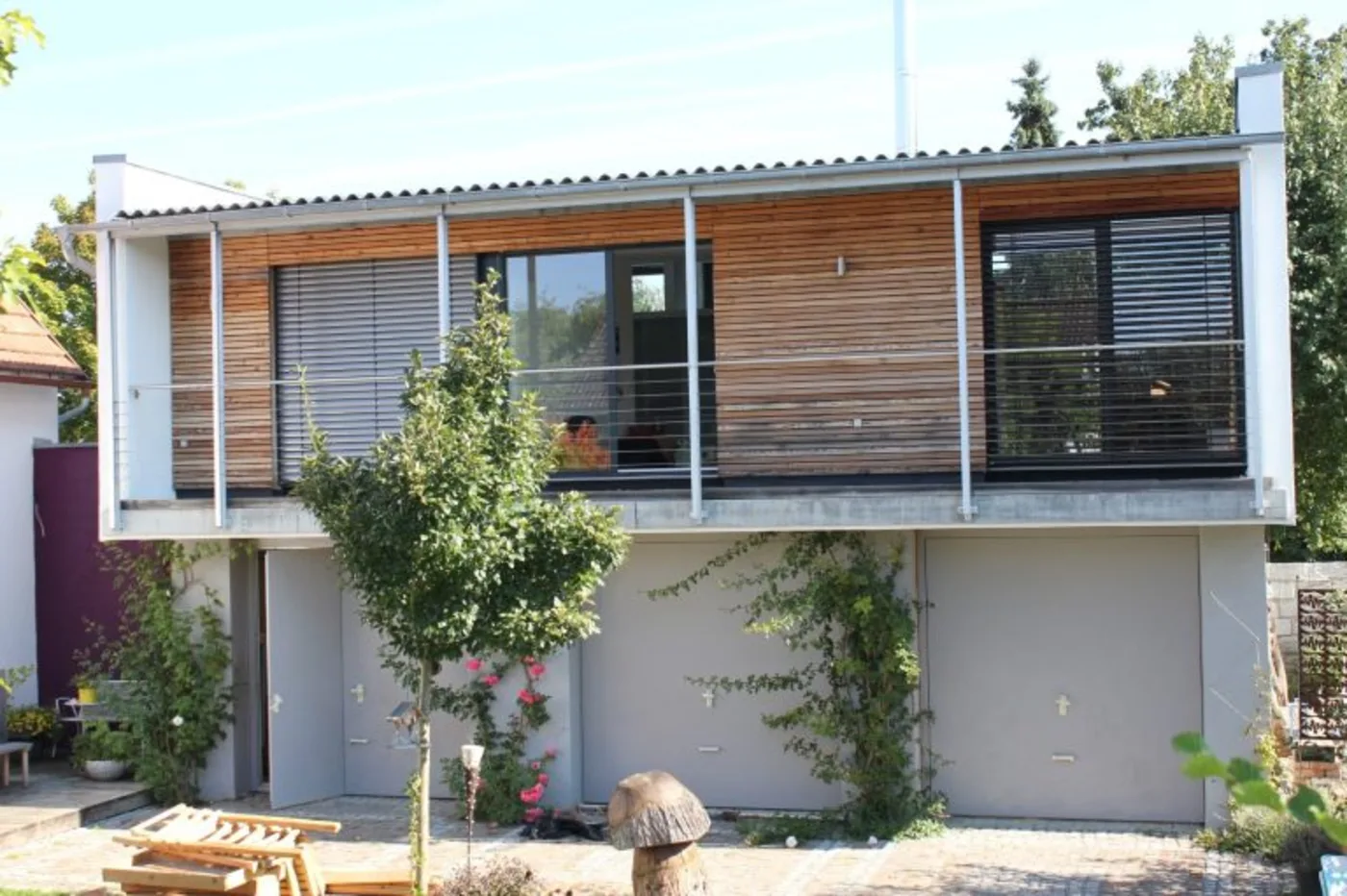 Aufstockung einer Wohnung auf ehemalige Baggergarage, 88512 Rulfingen