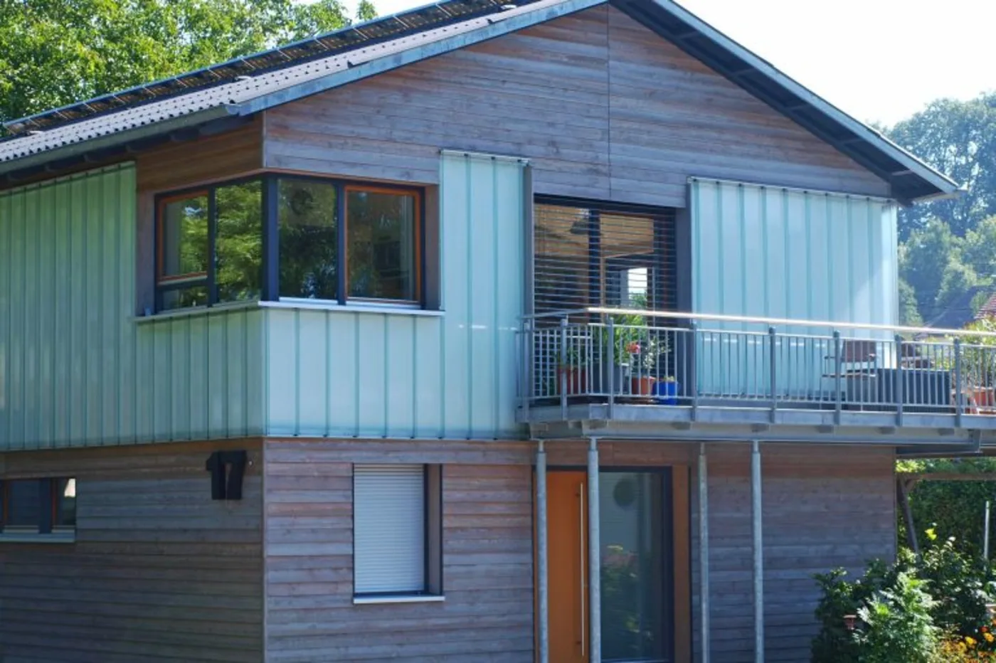 Neubau eines Einfamilienwohnhauses mit Büroanteil, 88512 Mengen